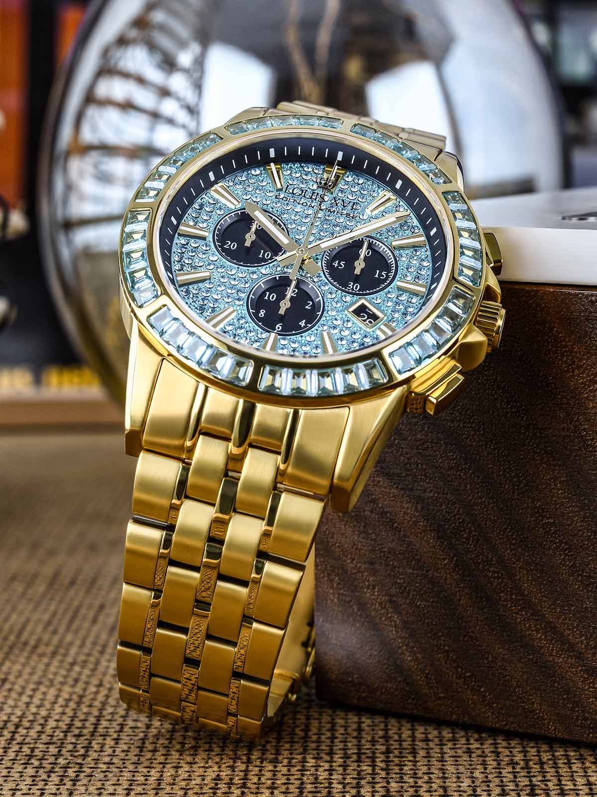 Majesteit Iced Out Baguette 1134